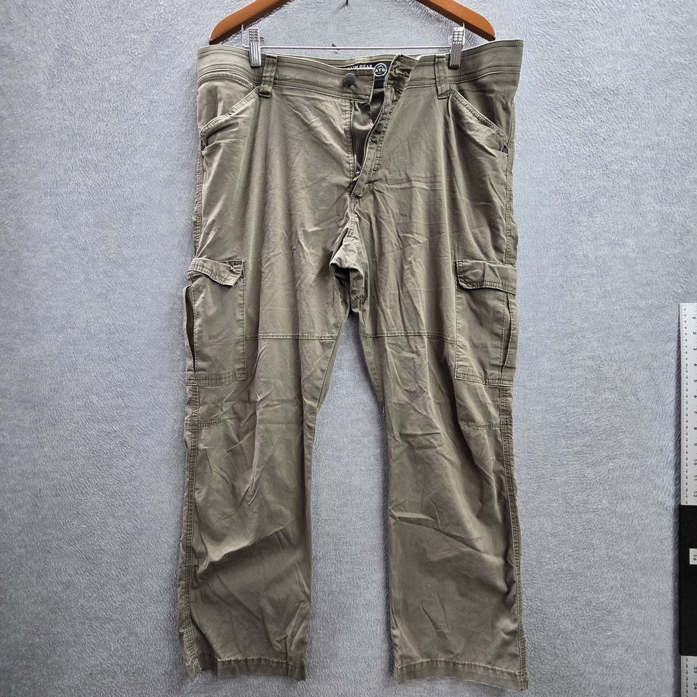 Wrangler ATG Men Pants‎ 38X30 Khaki Cotton Nylon Cargo Pants All Terrain Gear